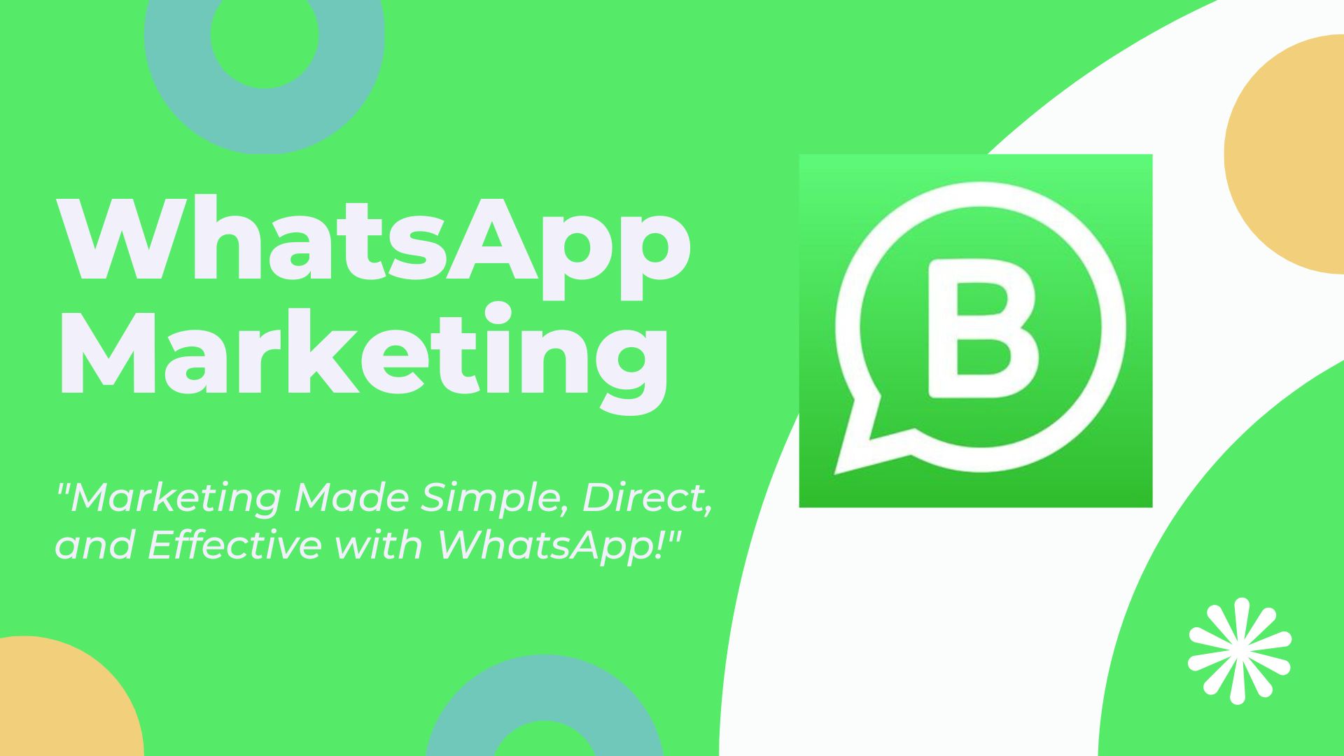 व्हाट्सएप मार्केटिंग